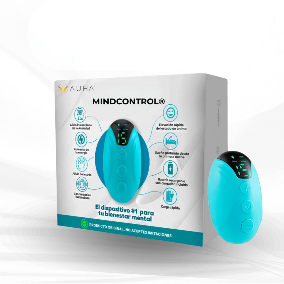 NeuroControl® - Dispositivo calmante per ansia e depressione. 